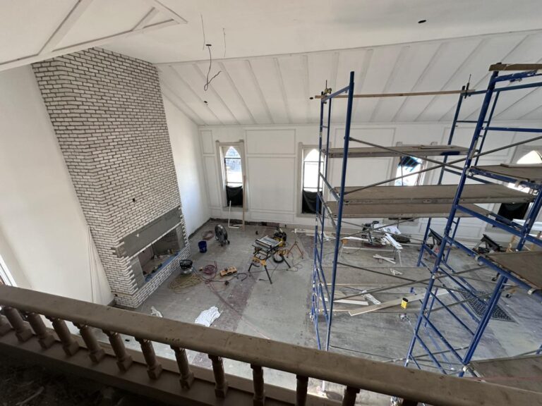 The Maxwell Events restoration in progress
